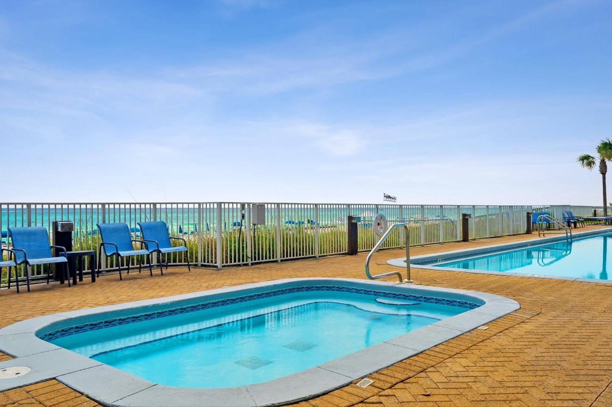 Ocean Reef Beach Resort! Beach Front! Free Seasonal Beach Chairs! By Dolce Vita Getaways Pcb パナマシティービーチ エクステリア 写真